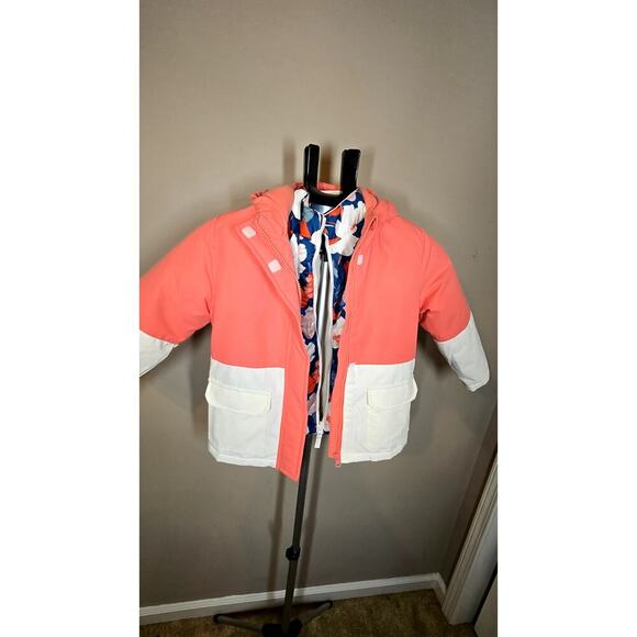 SwissTech Toddler Heavyweight Systems Jacket 4-in-1 Peach 5T - Picture 3 of 7